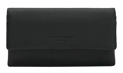 LIEBESKIND BERLIN Harris Slam Purse L Geldbörse Black Schwarz Neu