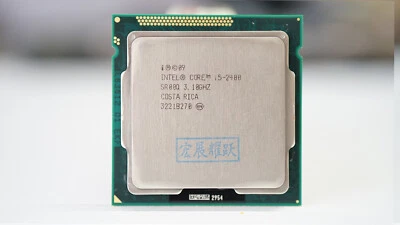 Intel Core i5-2400 SR00Q 3.1GHz Quad-Core LGA 1155/Socket H2  Processor CPU - Image 1 of 2