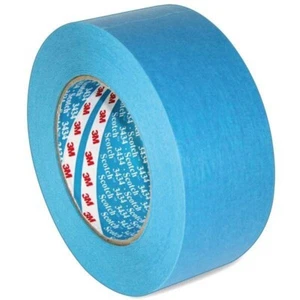 3M Scotch High Performance Masking Tape 50mm x 50M Blue Detailing Car Painting - Picture 1 of 8