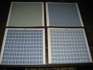 REGIONAL HALF  SHEETS 1/6d 9d 1/6d 1/6d NO WMK SG13  S12 - NI IO - W14 CAT £1620 - Picture 1 of 1