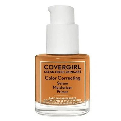 COVERGIRL Clean Fresh Primer, Color Correcting Serum and Moisturizer, Deep - Image 1 of 2
