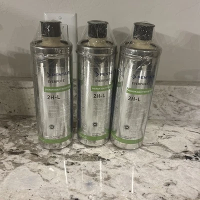 PENTAIR EVERPURE Everpure Pentair 2H-L: Replacement Premium Water Filter- EV9634-26, 05 Lot of 3