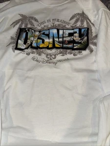 Walt Disney World Long Sleeve Shirt Size Xl This Is Paradise - Picture 1 of 4