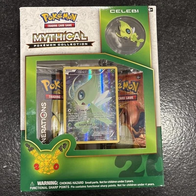 Pokemon Celebi Mythical Collection Box 20th Anniversary - Sealed - Image 1 of 4