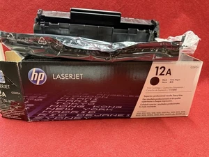 HP Laserjet 12A Q2612A Schwarz Toner Druckerpatrone Original OEM - Bild 1 von 5