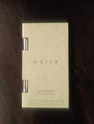Mally Evercolor Modern Matte Eyeshadow Duo Earth: Brush, Eyeshadow Duo NEW - Image 1 of 3