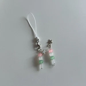 Simple Bead Star Pendant Phone Straps Bag Charm Elegant Key Decoration Chain - Photo 1 sur 9