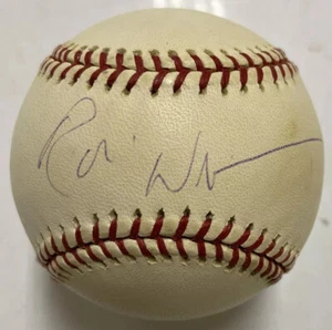 Robin Williams Firmado OML Grandes Ligas Béisbol PSA/DNA Certificado Automático AK46019 - Imagen 1 de 7