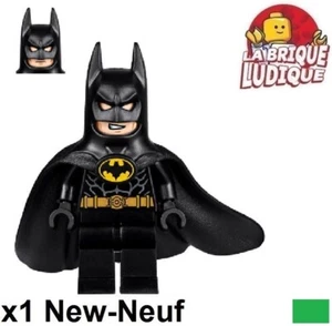 LEGO Personaggio Minifig Super Heroes Batman 1989 Cowl Mantello Duro sh0607 New - Picture 1 of 1