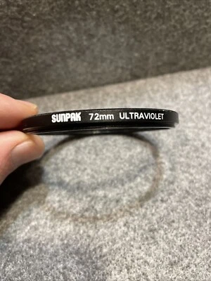 Sunpak - 72mm UV Filter - Camera Lens Filter - Image 1 of 3
