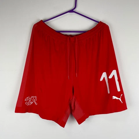 Switzerland National Team Puma Shorts Football Soccer size L Cover