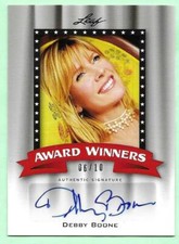 DEBBY BOONE  2011 Leaf POP CENTURY AWARD WINNERS Autograph AUTO  #'d 6/10 SINGER