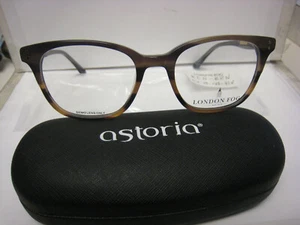 London Fog  BEN in BROWN 52-19-140 mm DEMO Eyeglass Frame & Generic Case - Picture 1 of 4