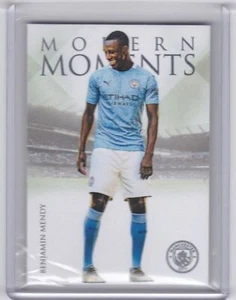 2021 Futera Unique Live Man City Moments Silver #19 Benjamin Mendy 03/10 - Picture 1 of 2