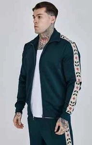 Top da pista uomo SikSilk verde grande - Foto 1 di 5