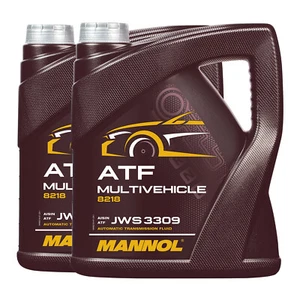 MANNOL ATF Multivehicle JWS 3309 Automatikgetriebeöl Dexron, Mercon, 2x4 Liter - Bild 1 von 3