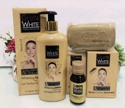 Gluta White Age Defying Lotion Wt Glutathione & Collagen 250ml + Soap+Serum 3in1 - Image 1 of 4