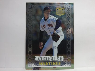 1999 Topps Stars 'n Steel Pedro Martinez #24 HOF - Image 1 of 2