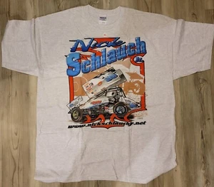 Nick Schlauch Jr Shirt Brand New Size X-Large 410 Sprint Car Pa Posse Outlaw - Picture 1 of 5