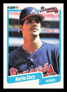 Martin Clary #578 1990 Fleer Atlanta Braves - Picture 1 of 2