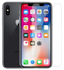 Per Apple iPhone X XS 2.5D 9H Vetro Temperato Piatto Protezione Schermo - Foto 1 di 4