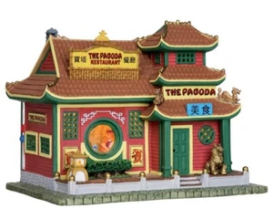 Lemax Caddington Village The Pagoda Restaurant 25373 Retired Village Building - Picture 1 of 1