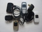 VINTAGE Antique OR REALLY OLD 4 cell phones Samsung 2 Pantech Nokia