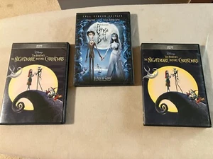 The Nightmare before Christmas & Corpse Bride DVD -- SEHR GUT -- KOSTENLOSER VERSAND - Bild 1 von 2