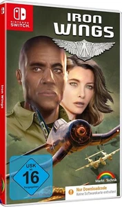 Iron Wings - Flugsimulator - WW2 - Action -Code in a Box - Nintendo Switch - NEU - Bild 1 von 8
