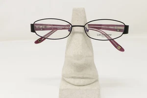 New Authentic Liz Clairbourne Safilo Eyeglasses L356 FRAME Purple 52-16-135 - Picture 1 of 2