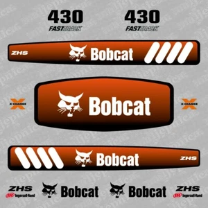 Bobcat 430 - Calcomanía de excavadora pegatinas adhesivas set - Imagen 1 de 3