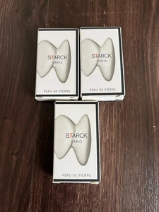3X Starck Paris Peau De Pierre 0.05oz Eau Do Toilette EDT Samples Travel Lot - Picture 1 of 5