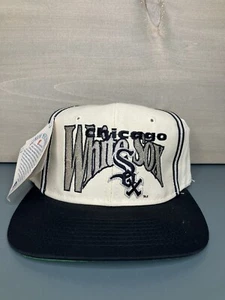 VINTAGE Chicago White Sox Mütze Kappe Druckknopflasche The Game 90er neu mit Etikett - Bild 1 von 12