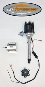 small cap CHEVY 4.3 V6 262 small BLACK HEI DISTRIBUTOR + 60,000 VOLT HI PRF COIL - Bild 1 von 5