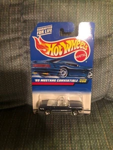 Vintage Hot Wheels '65 Mustang Convertible Collector #455 - Picture 1 of 4