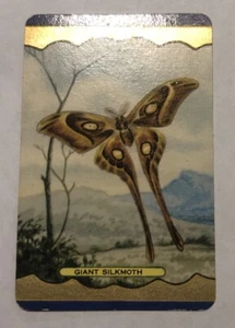 COLES Vintage Swap Card - Named - Giant Silkmoth - Coles #0362 Near Mint - Picture 1 of 5