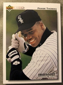 1992 Upper Deck Frank Thomas Baseball Card #166 White Sox HOF High-Grade - Picture 1 of 2