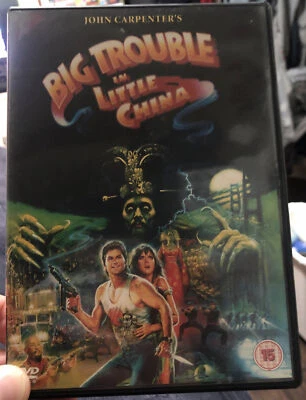 Big Trouble in Little China DVD 1986 Cult Action Movie Classic Kurt Russell - Image 1 of 3