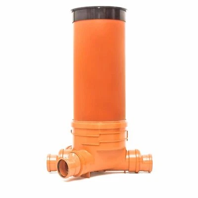 DYKA/KARMAT KG Schacht DN400/DN110 - Komplett SET - KG Rohr - Kanal Entwässerung - Deckel