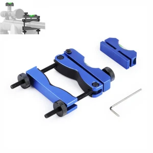 Universal Scope Leveling Tool Kit Scope Mounting Level Bubble Clip Blue Access - Picture 1 of 9