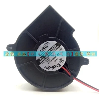 ADDA AB07524MB300100 7530 24V 0.2A 2pin Blower Fan - Image 1 of 4
