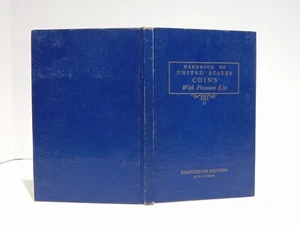 Handbook Of United States Coins With Premium Lists 18th Ed (1961, Hardcover) - Picture 1 of 10