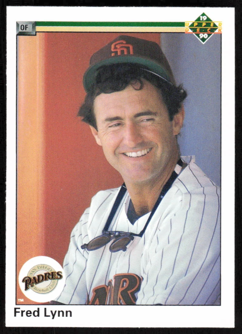 1990 Upper Deck #771 Fred Lynn   - FREE SHIPPING