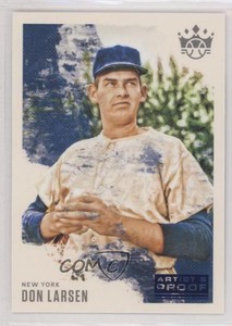 2020 Panini Diamond Kings Artist Proof Blue Don Larsen #5