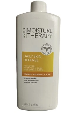 Avon Moisture Therapy Daily Skin Defense Body Lotion 16.9  Sealed - Image 1 of 4