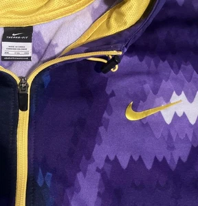 Nike Kobe Bryant schwarz Mamba Therma-FIT Hoodie 2XL Python-Druck authentisch EUC! - Bild 1 von 18