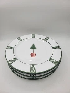 Juego de 4 platos de cena italianos Deruta GIARDINO de cerámica de alabastro  - Imagen 1 de 15