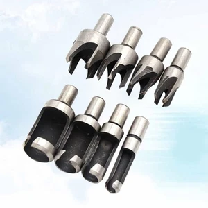 8 PCS/Set Wooden Drill Woodworking Bit Plug Cutters for Cutting Tools - Picture 1 of 11