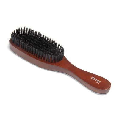 Diane Reinforced Boar Bristle Wave Brush for Men and Barbers – Medium Brown  - Image 1 of 4