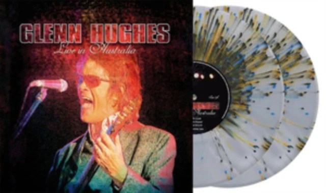 GLENN HUGHES - Live In Australia Clear Splatter Vinyl Indie Crystal - Y600z - Image 1 of 1